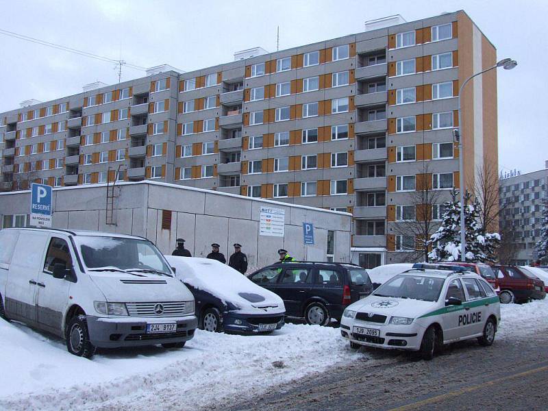 Jako falešný poplach se nakonec ukázalo nahlášení přítomnosti bomby v jednom z panelových domů ve žďárské ulici Libušínská.