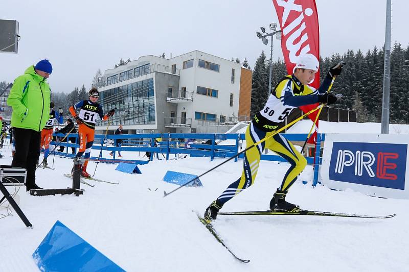 Luděk Šeller z Dukly Liberec a Sandra Schützová ze Ski Jilemnice získali na mistrovství republiky v běhu na lyžích v Novém Městě na Moravě tituly ve sprintu volnou technikou.