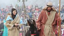 Měřín opět viděl živý betlém s příběhem o narození Ježíše Krista.