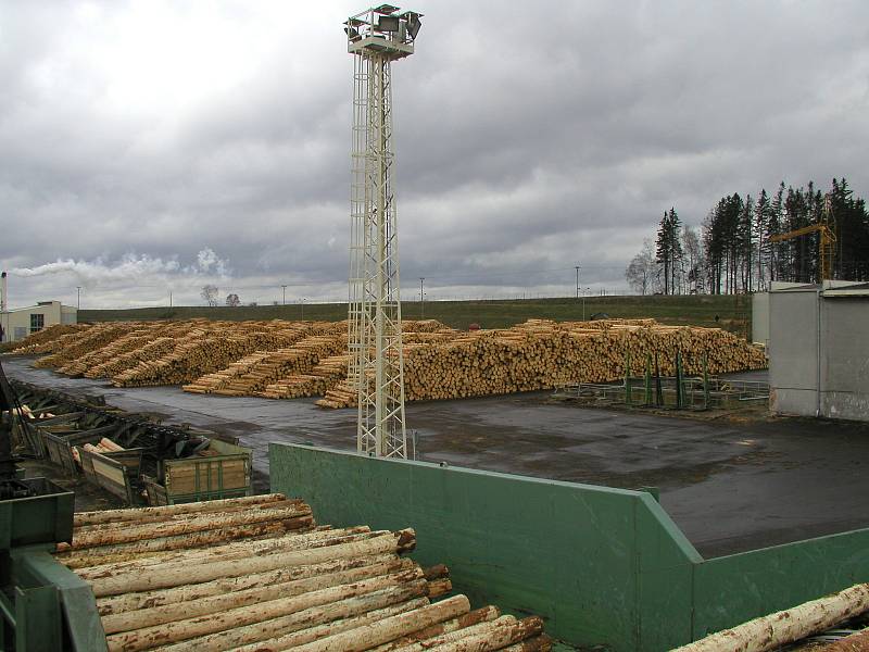 Stora Enso je ve Ždírci největší zaměstnavatel. Doménou finské společnosti je dřevo ve všech podobách.