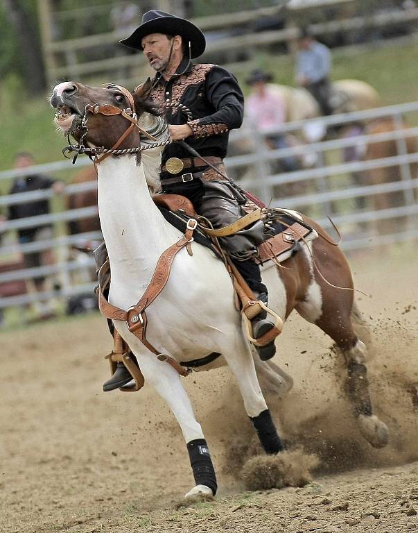 Rodeo na Šiklově mlýně. 