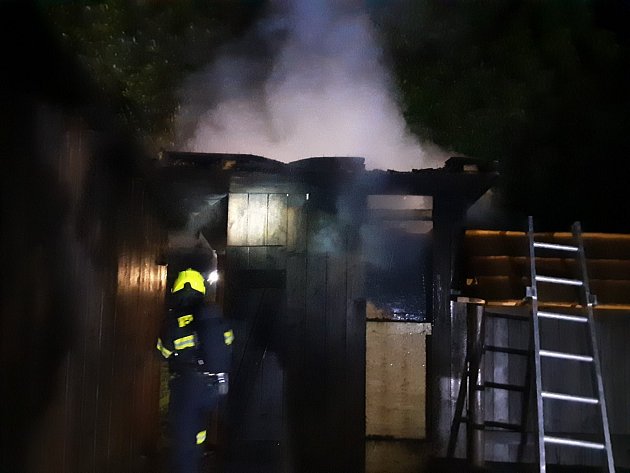 Požár sauny: v Javorku oheň napáchal škodu za sto tisíc