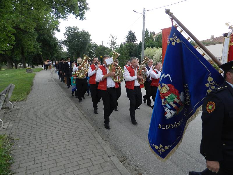 Dobrovolní hasiči v Poděšíně oslavili stodvacetileté výročí.