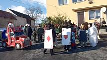 Masopustní průvod prošel v sobotu 4. února Kundraticemi na Žďársku.