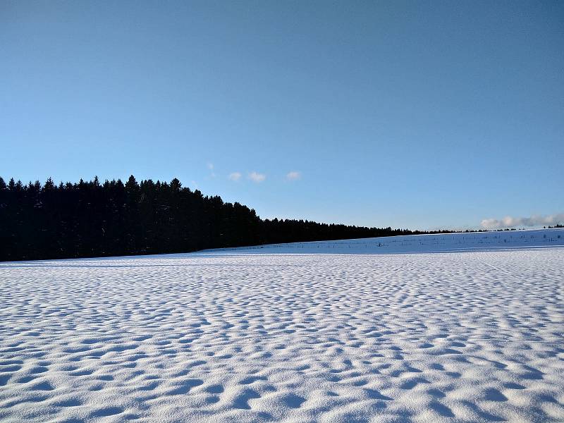 Běžkaři neváhali a vyrazili na stopy