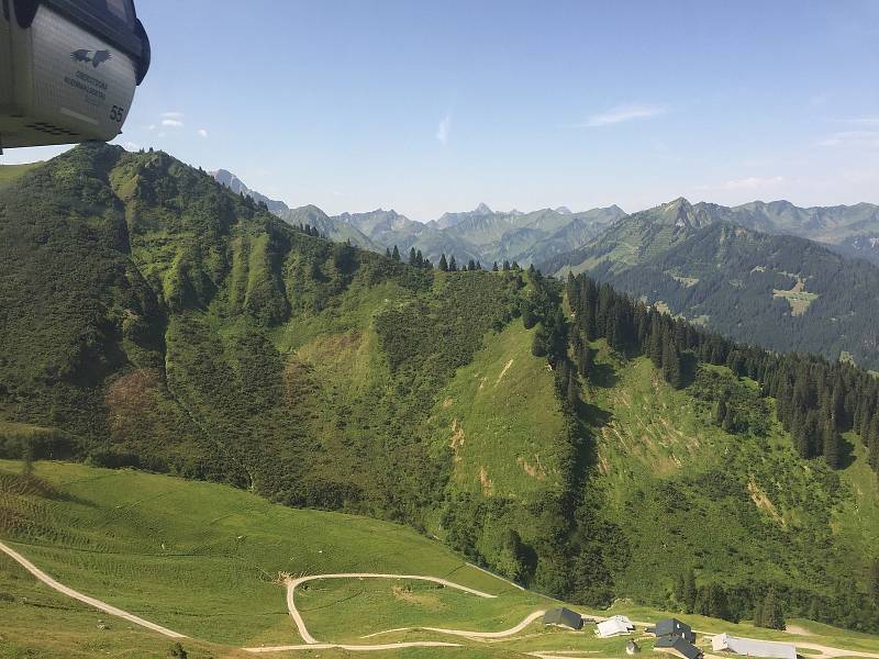 Lanovkou na vrchol hory Hammerspitze