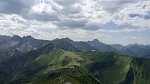 Lyžařská oblast Fellhorn Kleinwalsertal