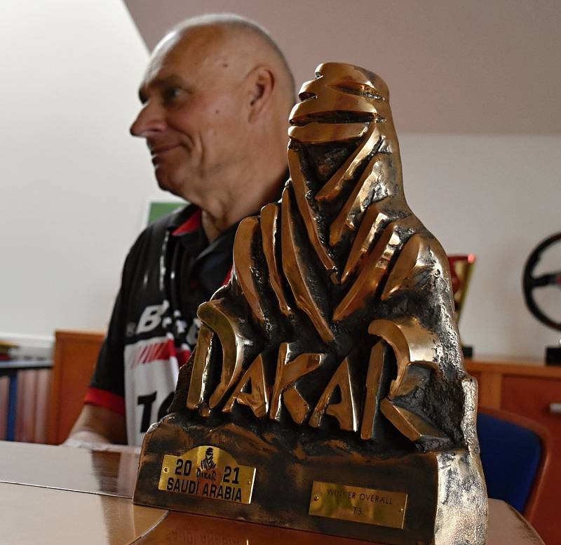 Vítěz Rallye Dakar Josef Macháček.