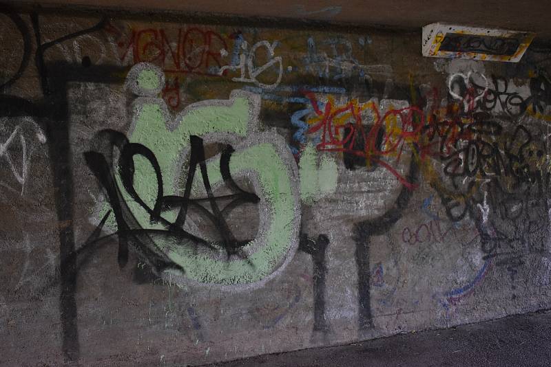 Ve Žďáře vyčlenili šest míst pro legální graffiti.