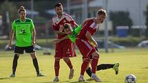 Fotbalové utkání MSFL mezi FC Velké Meziříčí a SFK Vrchovina.