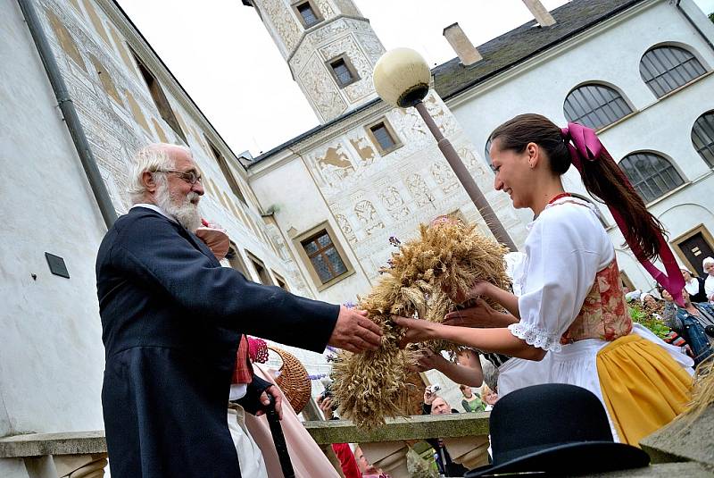 Dožínková slavnost 2012 v Přerově nad Labem.