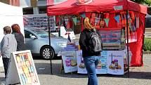 Food festival částečně připomínající farmářský trh se konal v sobotu na nymburském náměstí