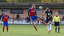 Z fotbalového utkání I.B třídy Městec Králové  - Slovan Poděbrady (0:1)