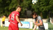 Z fotbalového utkání turnaje Sokoleč cup Velim - Slovan Poděbrady (3:1)