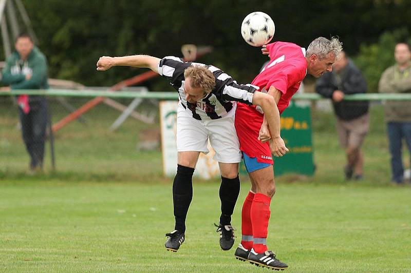 Z utkání Milovice - Kosmonosy 4:1.