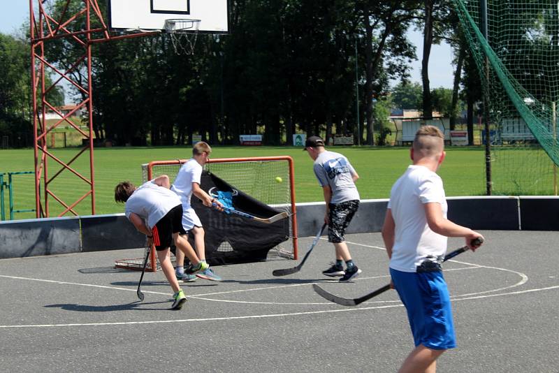 Den pro sport v nymburském areálu Veslák.