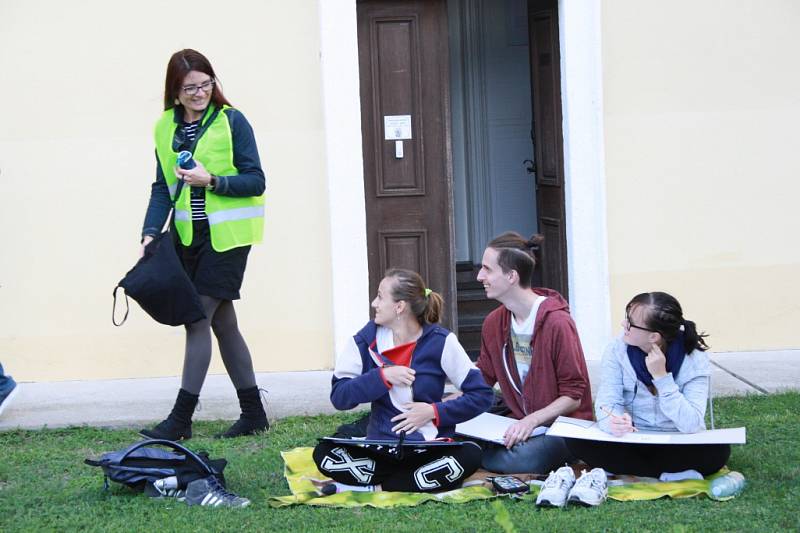 Kreslení pro rekord v Lysé nad Labem