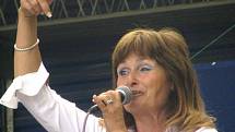 Hostem byla i frontmanka skupiny Schovanky Liduška Helligerová