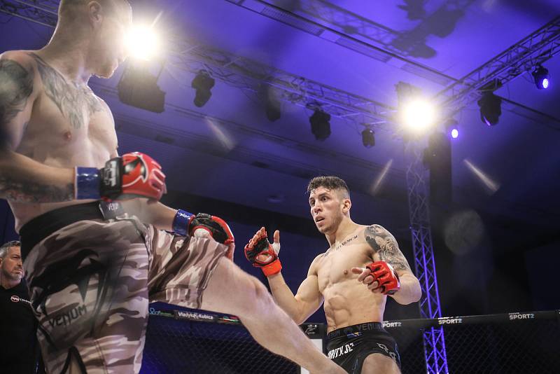 Galevečer MMA GCF 61 Cage Fight Nymburk se ve Sportovním centru konal v neděli 26. ledna.