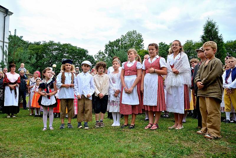 Dožínková slavnost 2012 v Přerově nad Labem.