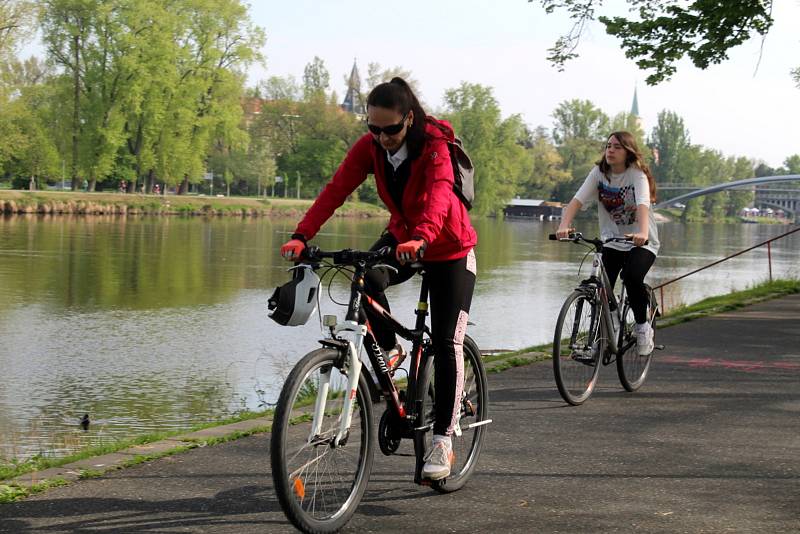 Cyklootvírák v Nymburce.