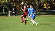 Z fotbalového utkání I.A třídy Sokoleč - Slovan Poděbrady