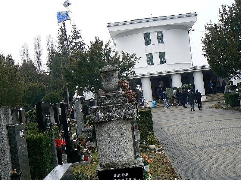 Nymburské krematorium.