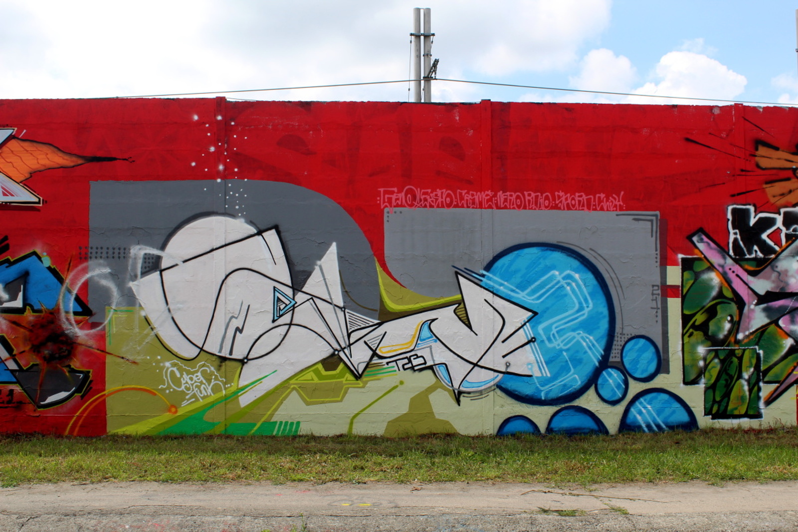 Umeni V Ulicich Mesta Nymburk Osvezi Nejen Tri Velkoformatove Graffiti Obrazy Nymbursky Denik