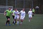 Z fotbalového utkání okresního přeboru Bohemia Poděbrady B - Kostomlaty (5:2)