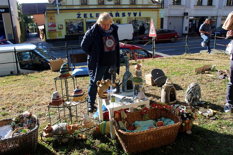 Z Řemeslného jarmarku v Lysé.