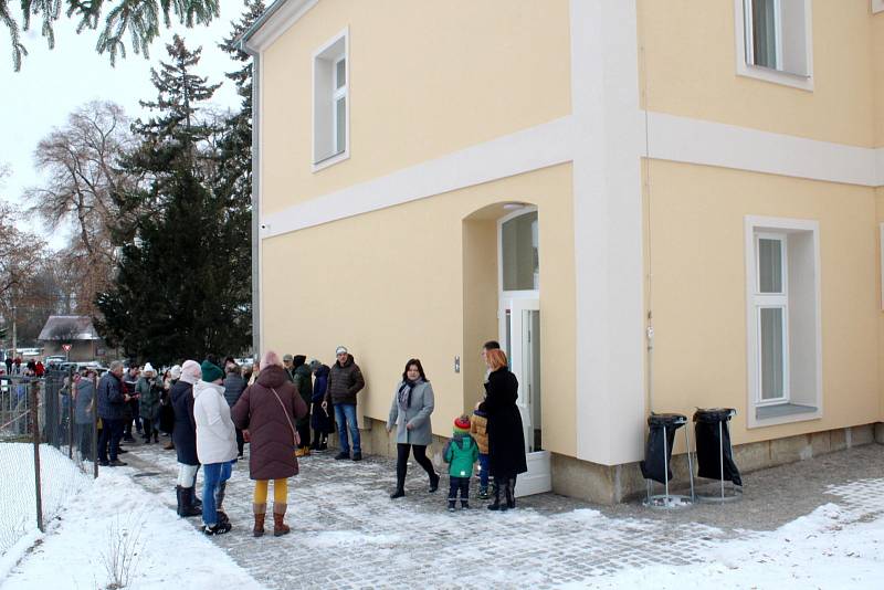 Nová školka v Jíkvi se nachází v prvním patře obecní budovy.