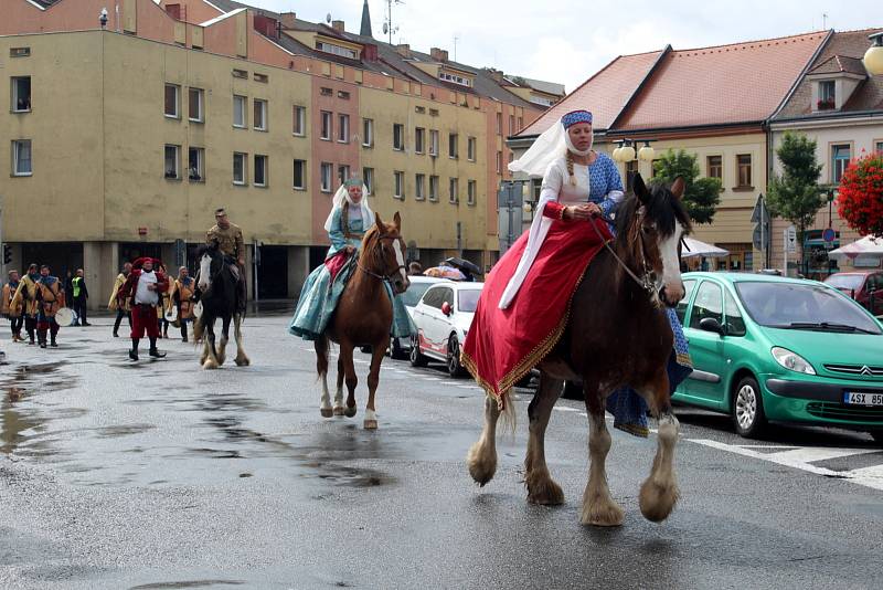 Průvod králů prošel Nymburkem.