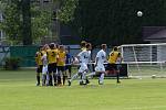 Z fotbalového derby I.B třídy Bohemia Poděbrady - Slovan Poděbrady (2:1)