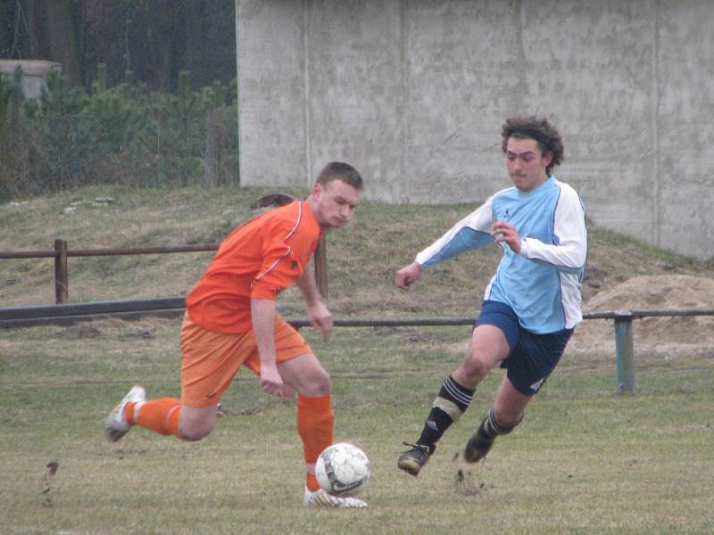 Z utkání dstarších dorostenců Polaban - Brandýs/Boleslav 0:6.