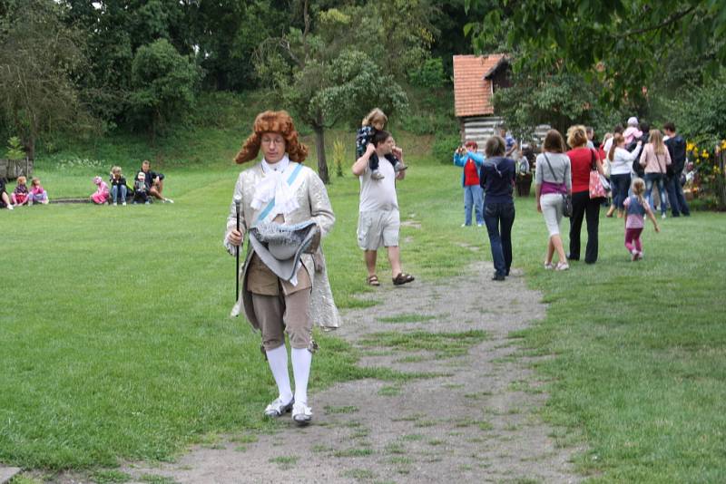 Princezna ze mlejna v přerovském skanzenu