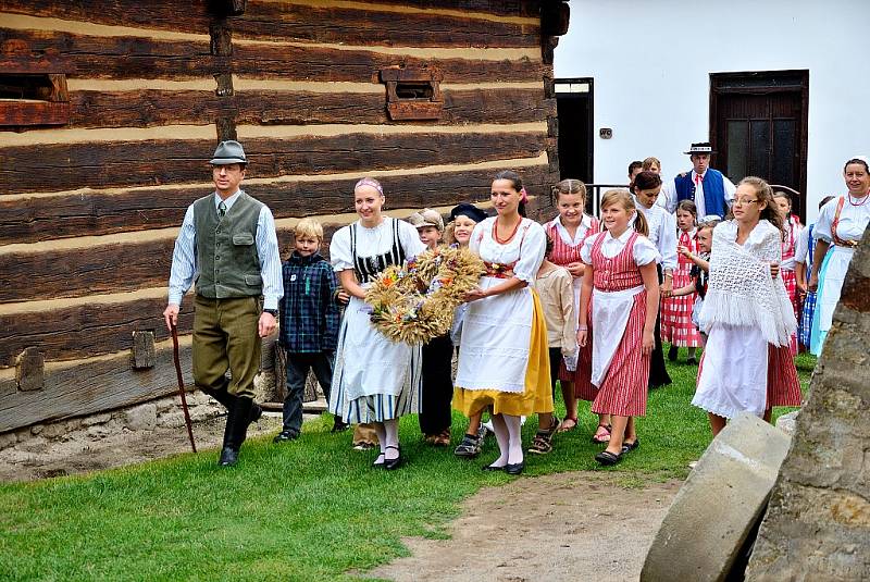 Dožínková slavnost 2012 v Přerově nad Labem.