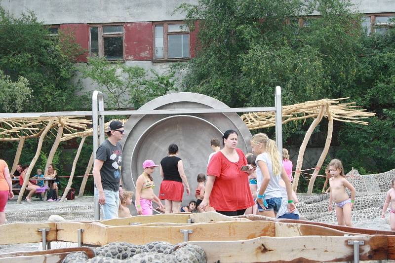 Milovický zábavní park Mirakulum v sobotu 25. července otevřel oficiálně nový vodní svět.