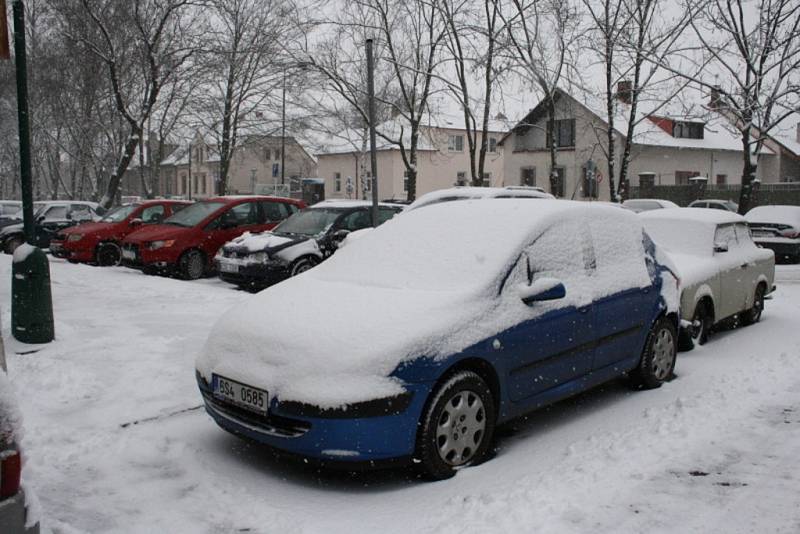 Do Nymburka se vrátila zima.