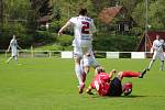 Z fotbalového utkání I.A třídy Kunice - Bohemia Poděbrady (2:5)