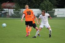 Z fotbalového utkání I.A třídy Bohemia Poděbrady - Hlízov (1:1)