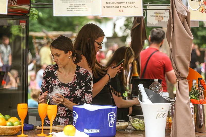 Food festival v Dětenicích v úterý 5. července 2022.