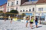 Náměstí Přemyslovců hostí Týden beach volejbalu.