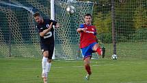 Z fotbalového utkání I.B třídy Městec Králové  - Slovan Poděbrady (0:1)