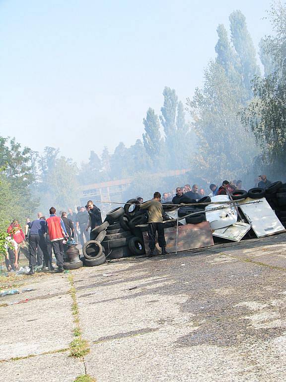 Cvičení v Milovicích