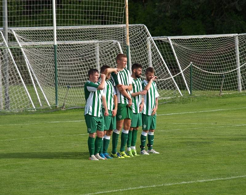 Z fotbalového utkání turnaje OFS Nymburk Semice B - Bříství (3:0)