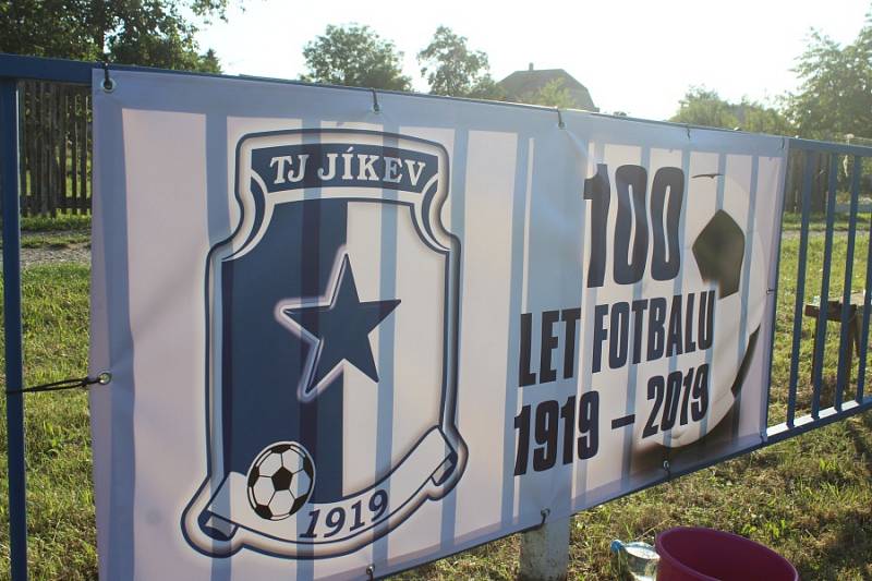 V Jíkvi oslavili 100 let fotbalu.