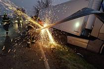 Havárie u Staré Boleslavi.