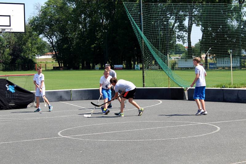 Den pro sport v nymburském areálu Veslák.