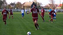 Z fotbalového utkání I.A třídy Bohemia Poděbrady - Union Čelákovice (2:0)