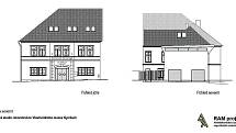 Vizualizace a architektonické studie nové podoby muzea.